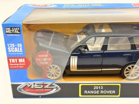 2013 RANGE ROVER Metal Speed Zone MSZ 2013 Granatowy 1:25 – zdjęcie 2