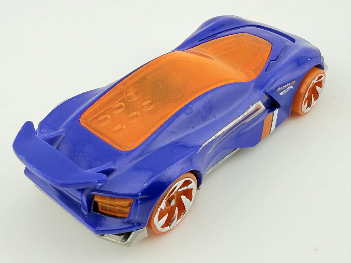 GAZELLA R, Hot Wheels 2017, Die cast FJV99, Niebieski, 1:64, Resoraki – zdjęcie 2