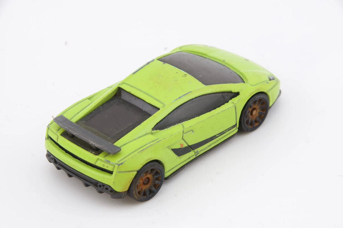 Lamborghini Gallardo Lp 570-4 Superleggera Hot Wheels 2010 Zielony 1:64 – zdjęcie 2