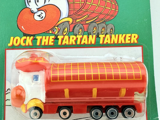 Jock The Tartan Tanker Adventures of Steady Eddie Corgi 1998 Czerwony – zdjęcie 2