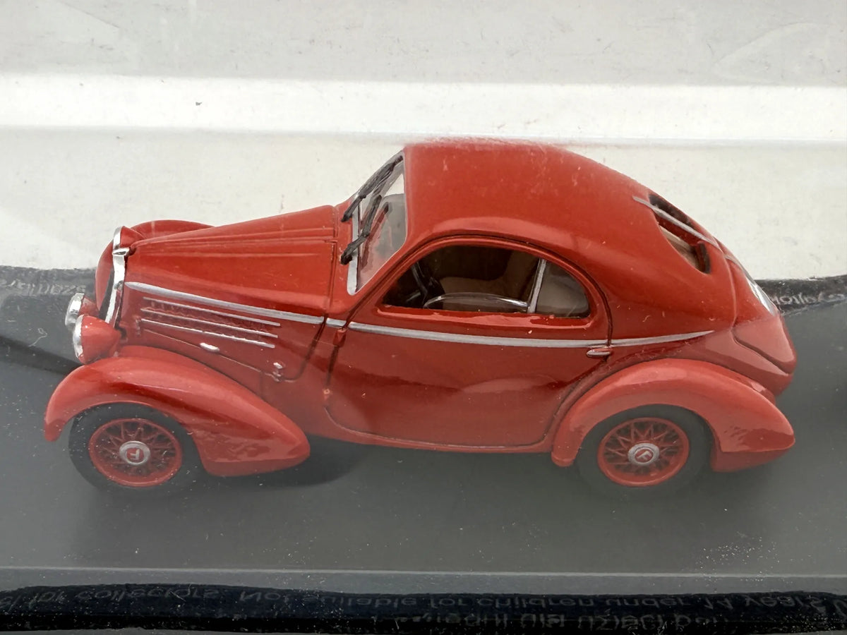 FIAT 508 BALILLA BERLINETTA Z 1936 R. AmerCom Czerwony 1:43 – zdjęcie 2