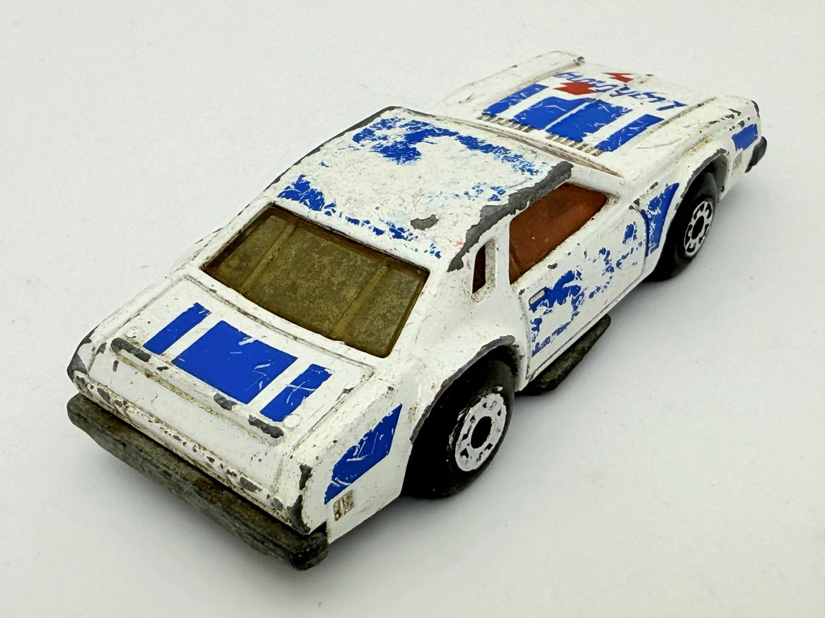 Chevy Pro Stocker Matchbox 1980 Biały 1:64 Made in England 2xMetal – zdjęcie 2
