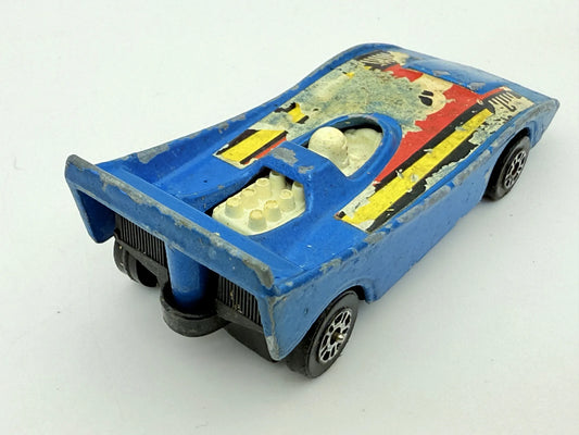 Can-Am Racer Growlers Corgi '80 Niebieska 1:64 Made in Wielka Brytania – zdjęcie 2