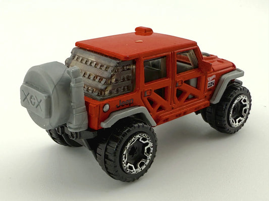 JEEP WRANGLER, Hot Wheels 2017, Die cast FJV47, Czerwony, 1:64, Resoraki – zdjęcie 2
