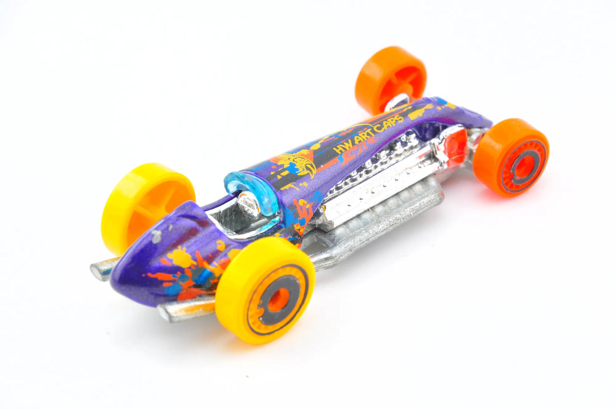 Rocket Oil Special, Hot Wheels 2020, Die cast GRY37, Resoraki, Fiolet, 1:64 – zdjęcie 2