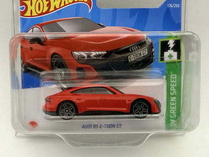 AUDI RS E-TRON GT HW Green Speed Hot Wheels 2022 Czerwony 1:64 Protektor – zdjęcie 2