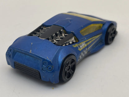 ZOTIC, Hot Wheels 2002, Die cast 56361, Niebieski, 1:64, Resoraki – zdjęcie 2
