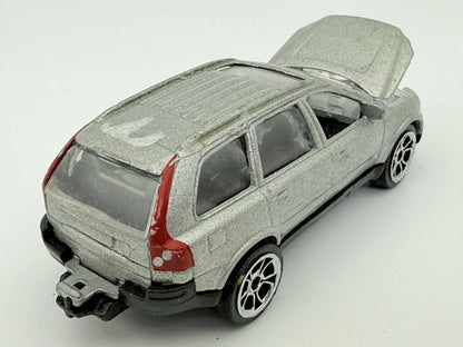 Volvo XC90, SUV srebrny, Majorette Premium, Resoraki, die cast, 1:64 – zdjęcie 2
