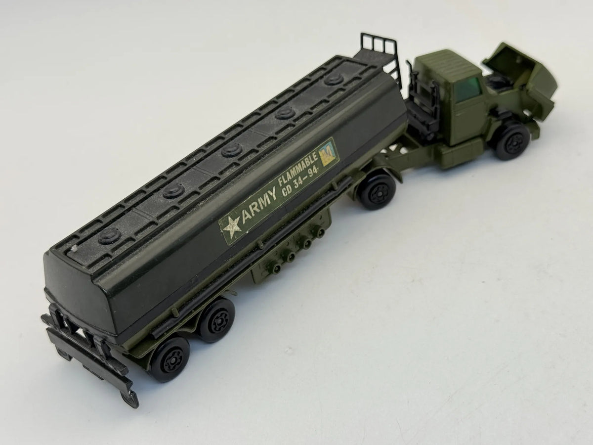 K-16 ARTICULATED TANKER Super Kings Matchbox 1973 1:43 Made in England – zdjęcie 2