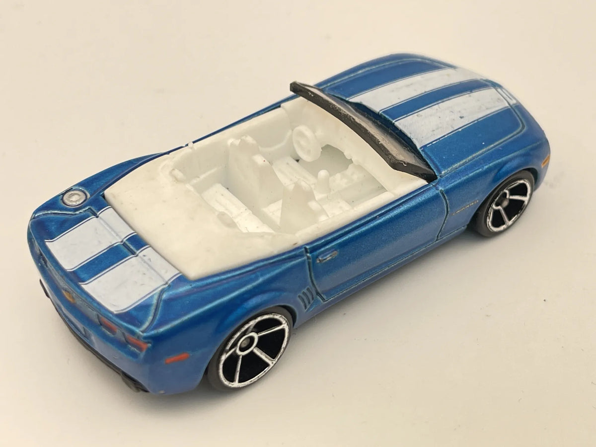 CAMARO CONVERTIBLE CONCEPT, Kabriolet, Hot Wheels, Die cast, Niebieski 1:64 – zdjęcie 2