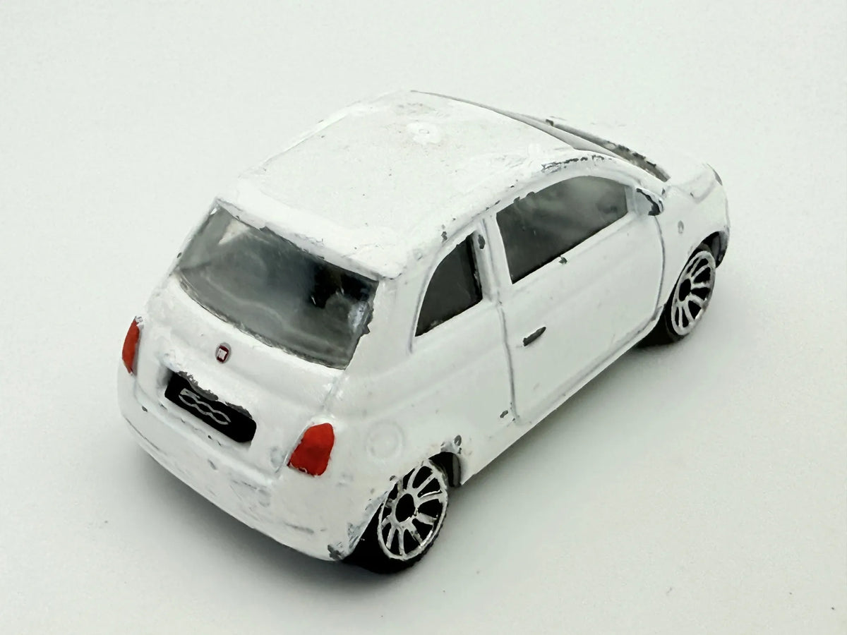 Fiat 500 Majorette Biały 1:55 – zdjęcie 2
