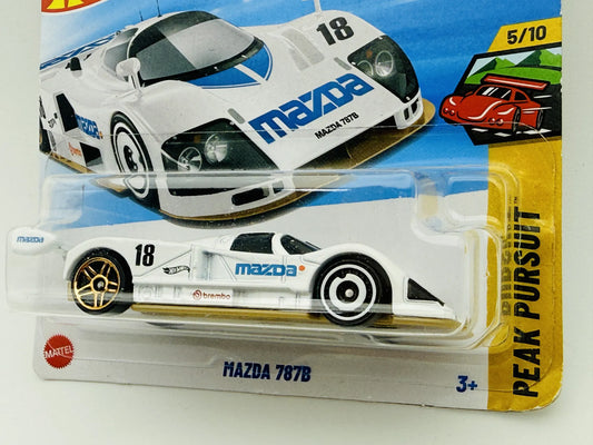 Mazda 787B Hot Wheels 2025 Peak Pursuit 1:64 Samochód wyścigowy 18 Blister – zdjęcie 2