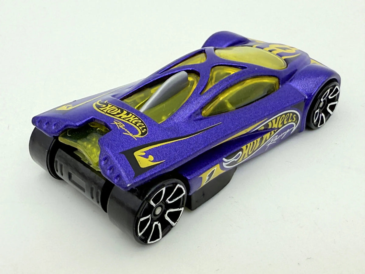 Sling Shot, Hot Wheels 2001, die cast resoraki, fioletowy, 1:64 – zdjęcie 2