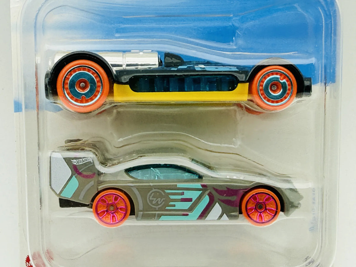 2 Pack - Fantasy Car Hot Wheels 2025 1:64 Blister Srebrny – zdjęcie 2