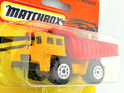 EARTH MOVER, Matchbox, Resoraki, Die cast 53, Żółty, 1:64 – zdjęcie 2