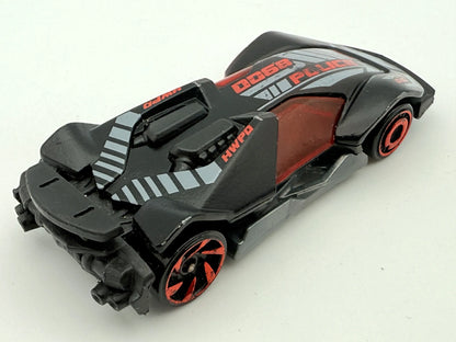 Cyber Speeder, Hot Wheels 2017 Hot Wheels Czarna 1:64 – zdjęcie 2
