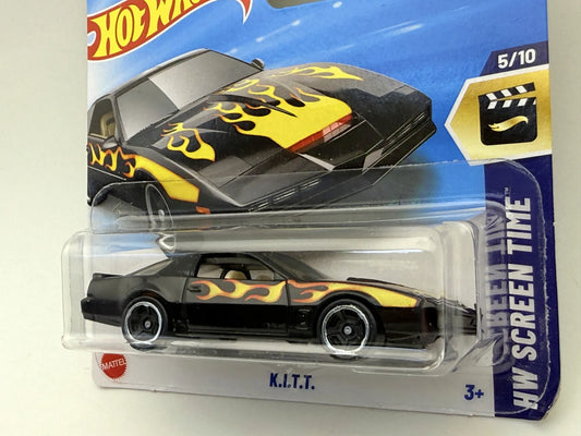K.I.T.T. KNIGHT RIDER HW Screen Time Hot Wheels 2025 Czarny 1:64 – zdjęcie 2