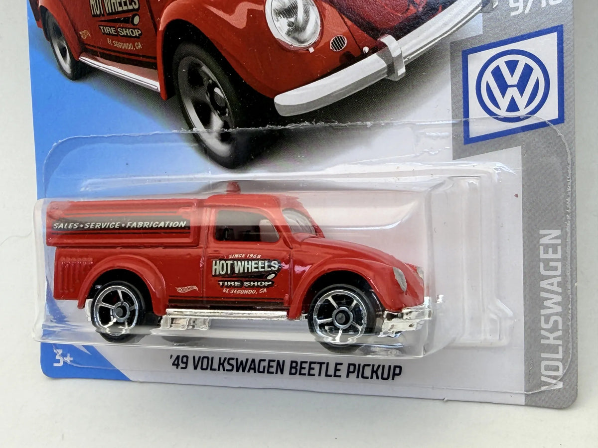 '49 VOLKSWAGEN BEETLE PICKUP Volkswagen Series Hot Wheels 2017 Czerwon 1:64 – zdjęcie 2