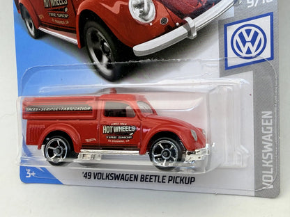'49 VOLKSWAGEN BEETLE PICKUP Volkswagen Series Hot Wheels 2017 Czerwon 1:64 – zdjęcie 2
