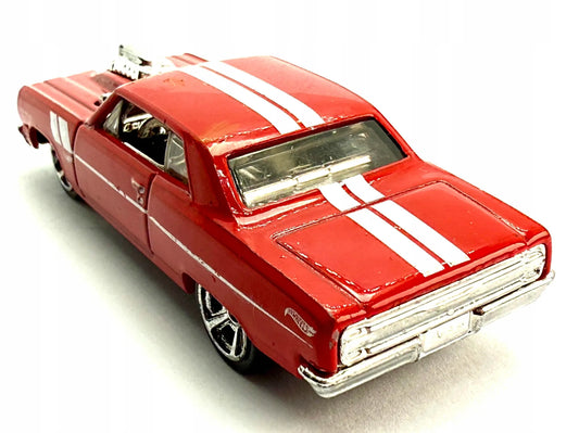 '64 Chevelle Hot Wheels 2011 Czerwony 1:64 – zdjęcie 2