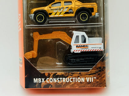 5 Pack MBX Construction VII Matchbox 2024 MBX Construction 1:64 INC Blister – zdjęcie 2