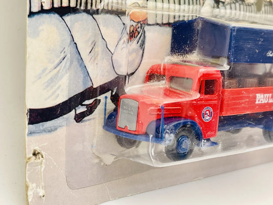 Man Oldtimer Z Przyczepą Plandekową Hümmer 1:87 Paulaner OktoberFest Bier – zdjęcie 2