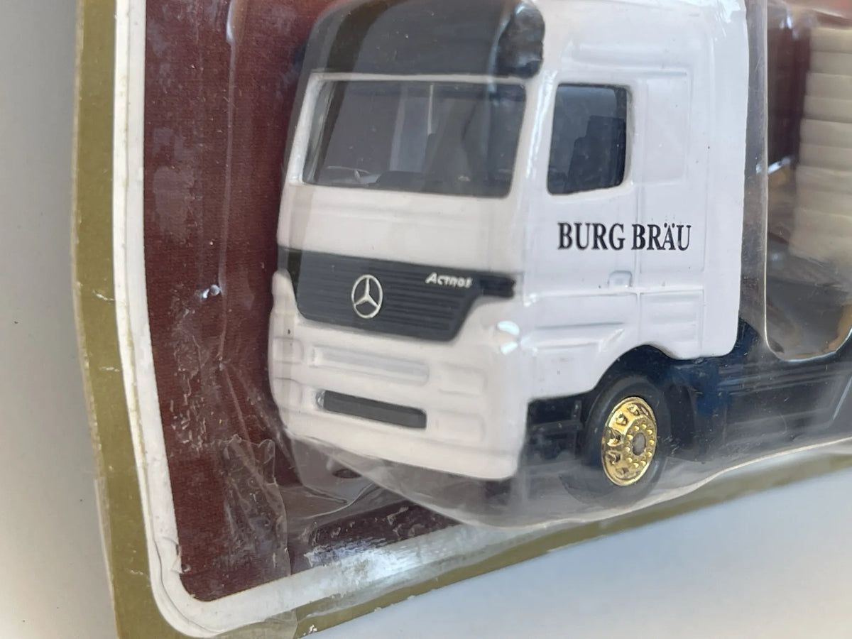 Mercedes-Benz Actros EKBG-Brauereien 1:87 BURG BRÄU Blister Doppel Bock – zdjęcie 2