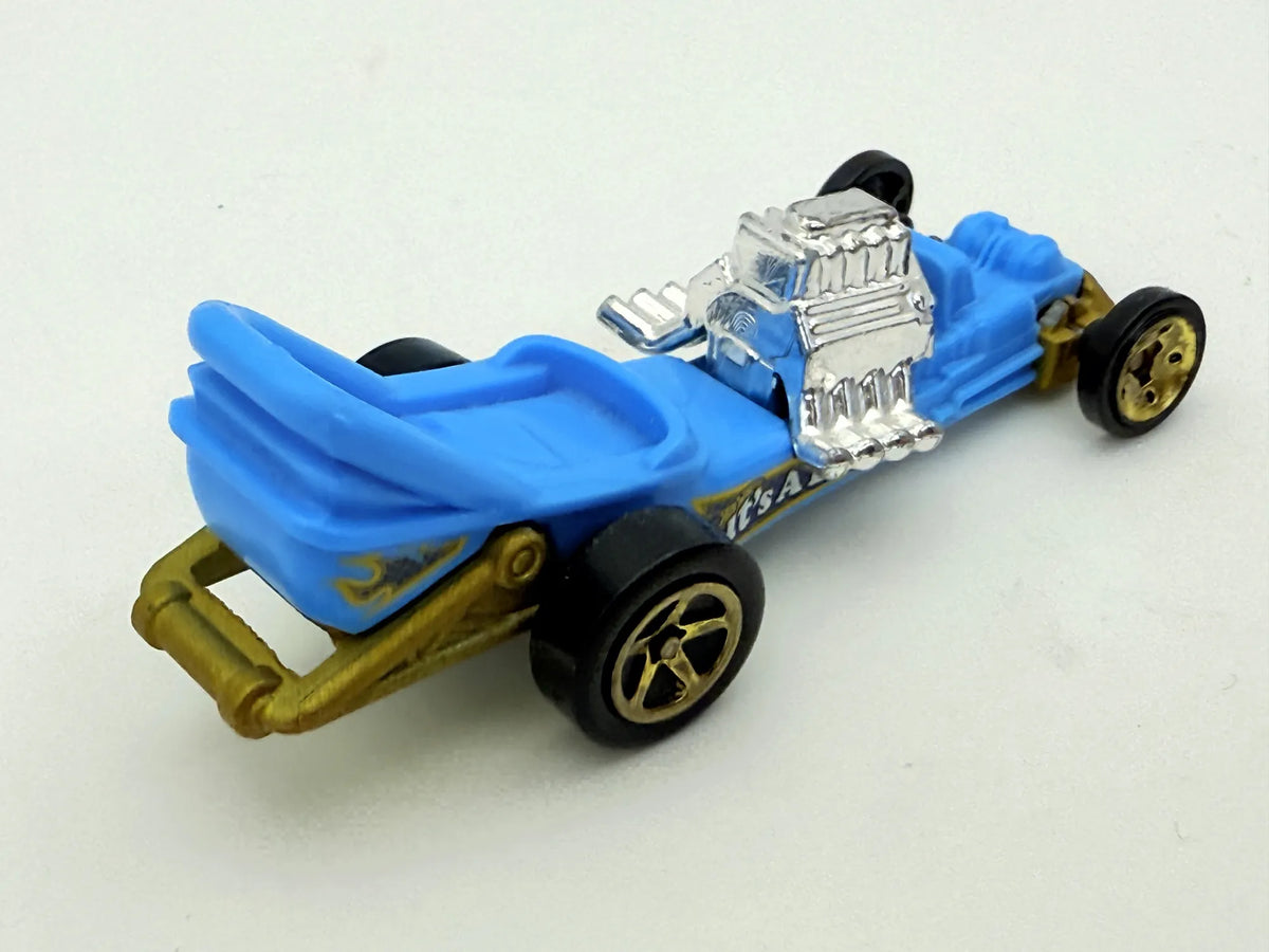 Dragger Hot Wheels Niebieski, 1:64 – zdjęcie 2
