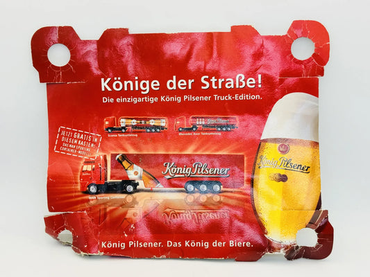 MAN Grell 1:64 Ciągnik Siodłowy König Pilsener Luzak Czerwony