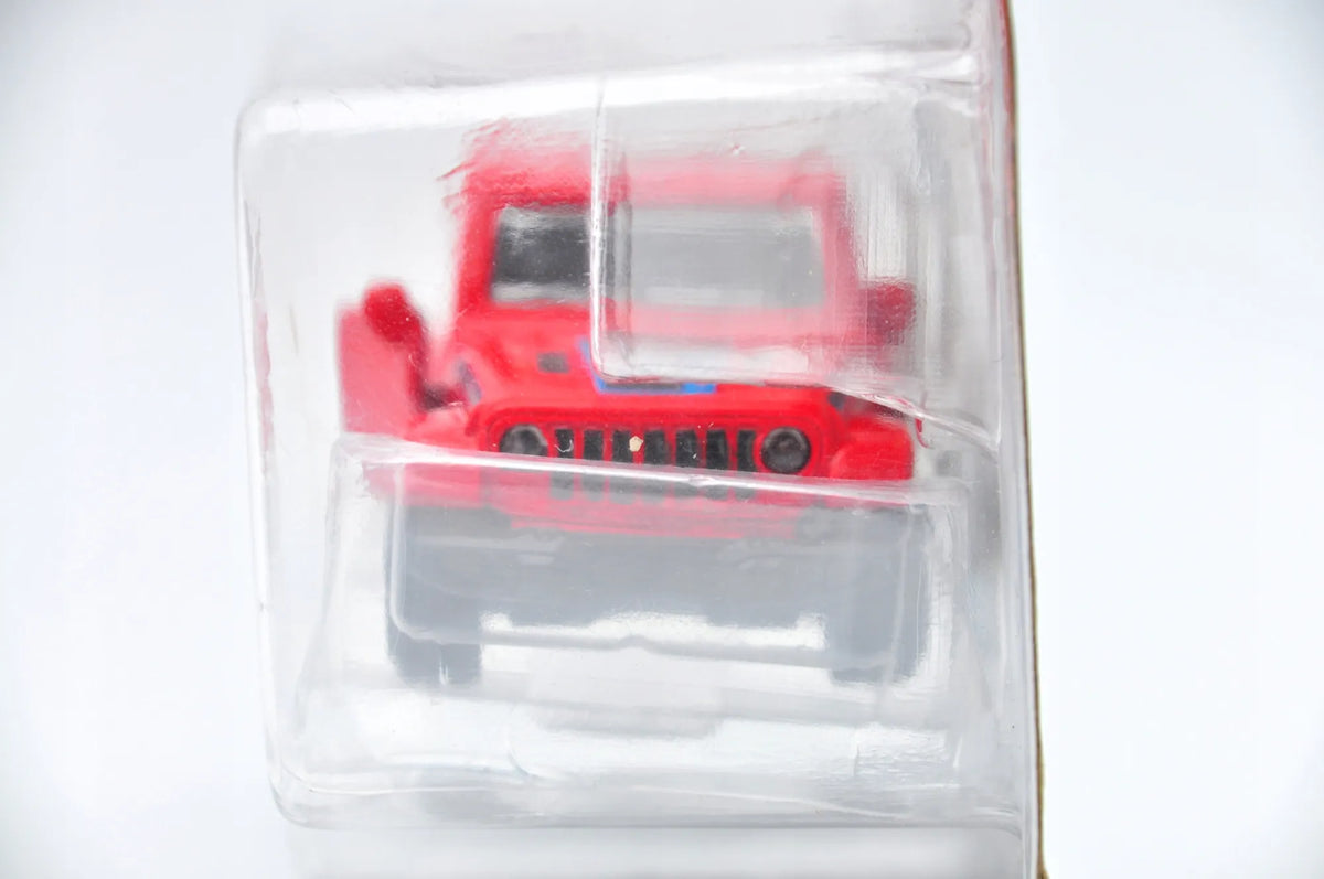 JEEP WRANGLER 4XE, Majorette, Resoraki, Die cast 224E-1, Czerwony, 1:64 – zdjęcie 2