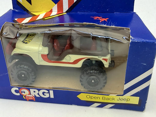 OPEN BACK JEEP Corgi 1984 Kremowy 1:43 Made in Gt Britain – zdjęcie 2