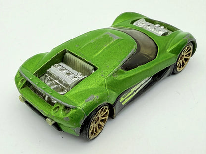 Mitsubishi Double Shotz Hot Wheels Zielony 1:60 – zdjęcie 2