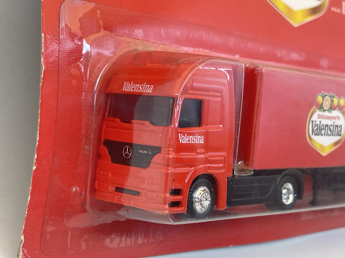 Mercedes Actros Hummer 1:87 Ciężarówka Promocyjna Valensina Blister Reklama – zdjęcie 2
