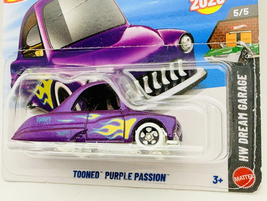 Tooned Purple Passion Hot Wheels 2026 Hw Main Street 1:64 Hot Rod Blister – zdjęcie 2