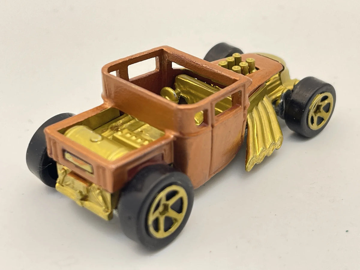 BONE SHAKER, Hot Wheels, Resoraki, Die cast, Złoty, 1:64 – zdjęcie 2