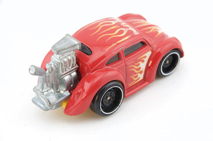 Volkswagen Beetle Hot Wheels Czerwony 1:64 – zdjęcie 2