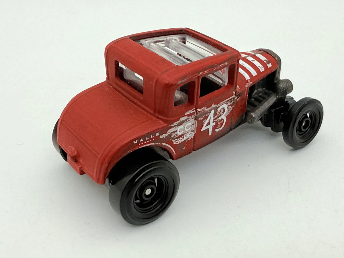 Ford Model A Custom '31, Hot Wheels 2025, die cast resoraki, bordowy, 1:64 – zdjęcie 2