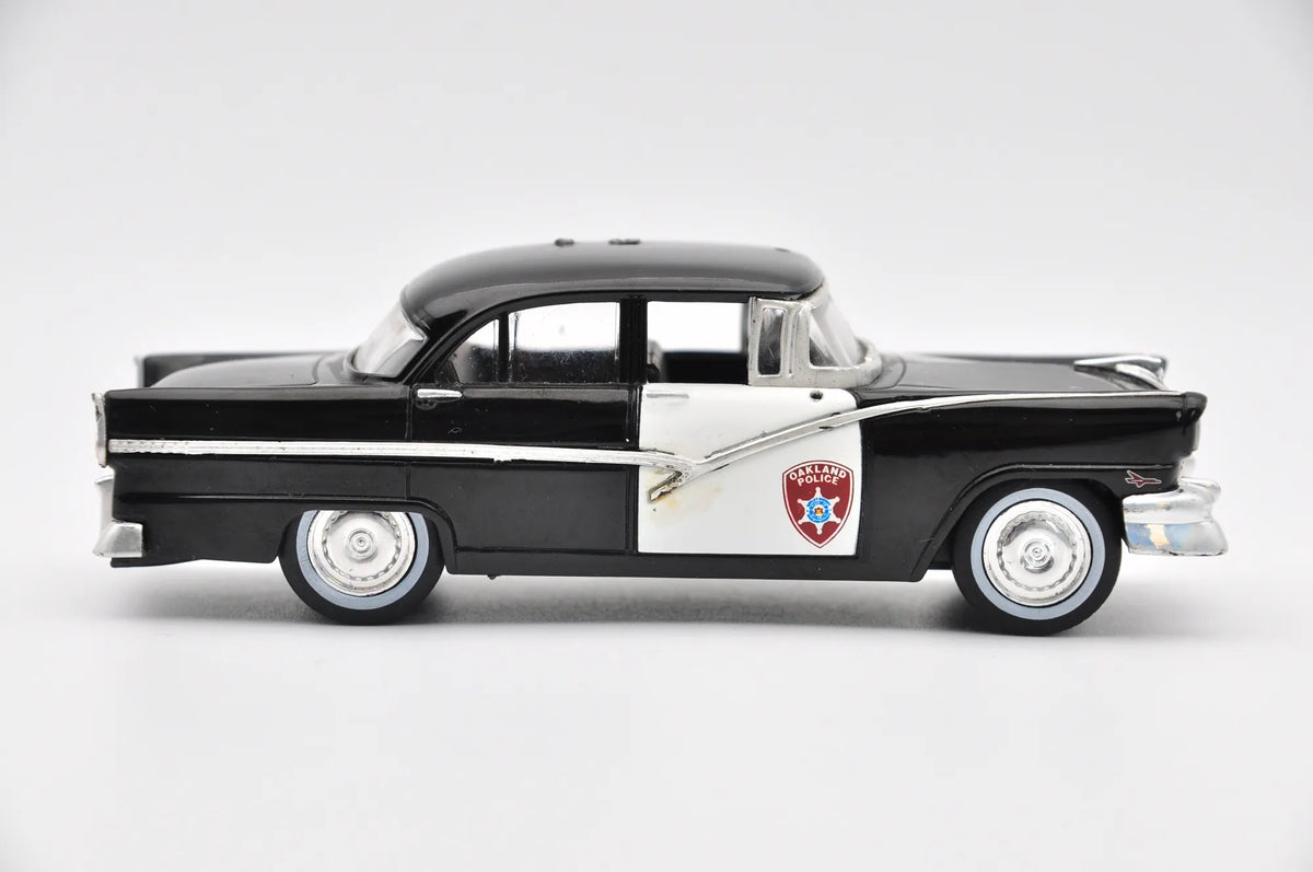 Ford Fairlane Police Car Policja Dinky Toys 1956 Czarny 1:43 Made in United – zdjęcie 2