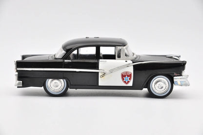 Ford Fairlane Police Car Policja Dinky Toys 1956 Czarny 1:43 Made in United – zdjęcie 2
