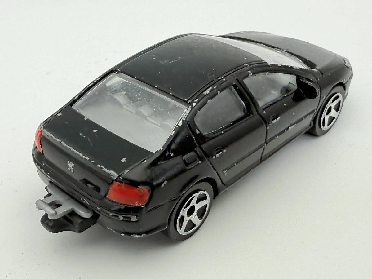 Peugeot 407, Majorette, Resoraki, Die cast 1:64, czarny – zdjęcie 2