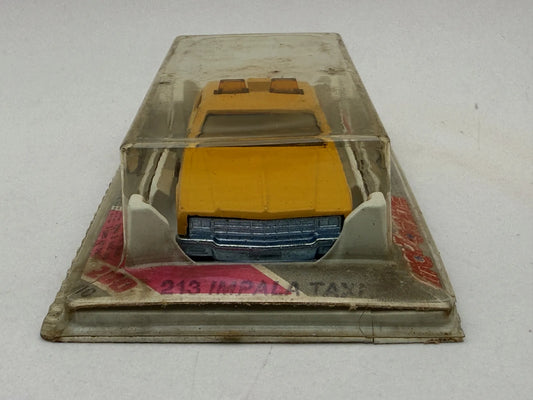 CHEVROLET IMPALA YELLOW TAXI CAB Majorette 1980 Żółty 1:60 – zdjęcie 2