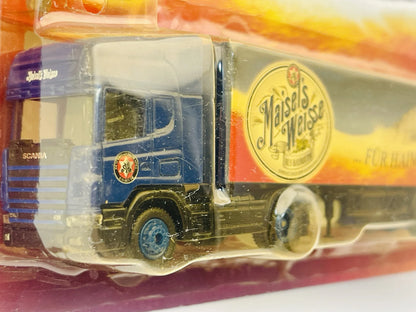 Ciągnik Siodłowy Grell 2001 1:87 Maisel's Weisse Blister Granatowy – zdjęcie 2