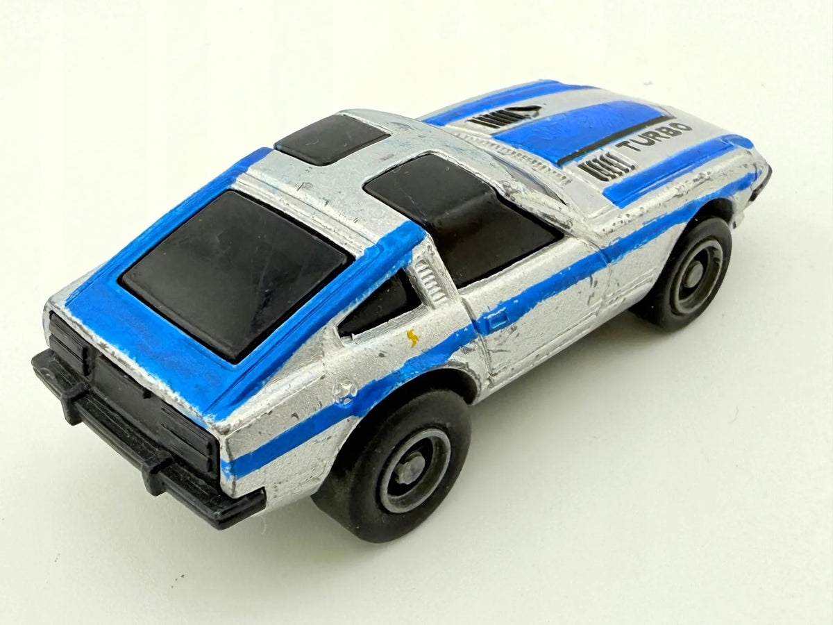 Datsun 280-ZX Zee Toys '80 Srebrny 1:64 Vintage Model – zdjęcie 2