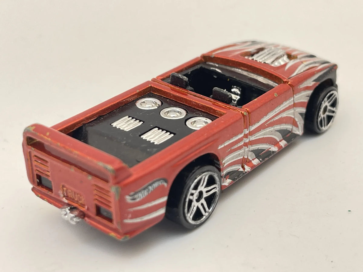 MINI TRUCK, Hot Wheels 1990, Resoraki, Die cast, Czerwony, 1:64 – zdjęcie 2