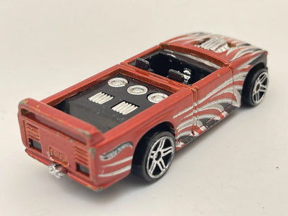 MINI TRUCK, Hot Wheels 1990, Resoraki, Die cast, Czerwony, 1:64 – zdjęcie 2