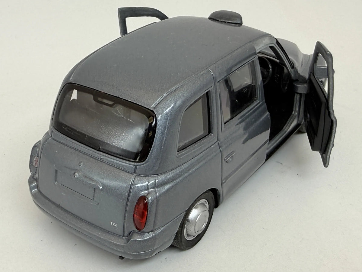 LTI TX4 LONDON TAXI, Welly, Die cast NO.43637, Grafitowy, 1:170, Resoraki – zdjęcie 2