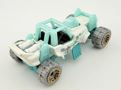 FUTURYSTYCZNY BUGGY, Hot Wheels 2013, Die cast BDC94, Biały, 1:64, Resoraki – zdjęcie 2