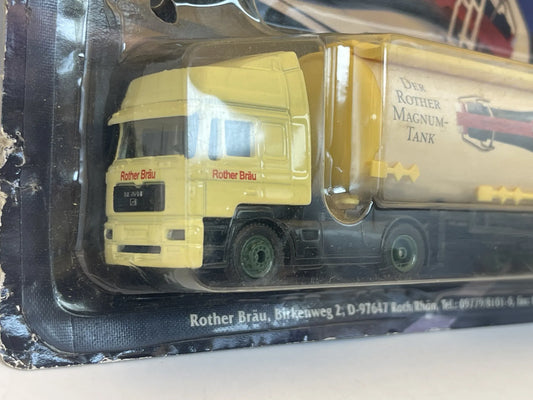MAN TRUCK Grell 1:87 Kremowy Reklama Rother Bräu Der Rother Magnum-Tank – zdjęcie 2