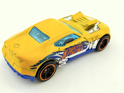 Twinduction Hot Wheels 2010 Żółty 1:64 – zdjęcie 2
