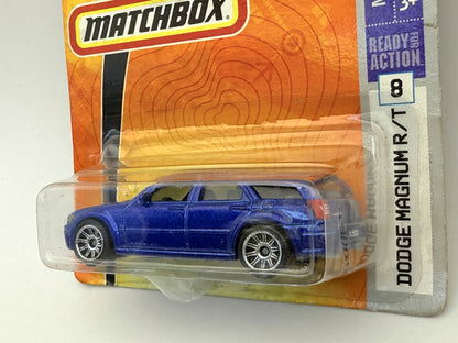 DODGE MAGNUM RT Kombi MBX METAL Matchbox 2007 Niebieski 1:64 – zdjęcie 2